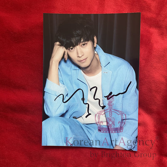 Kang Dong Won Tempest Disney Series Autograph – 7-Inch Limited Edition Signed Photo Collectible