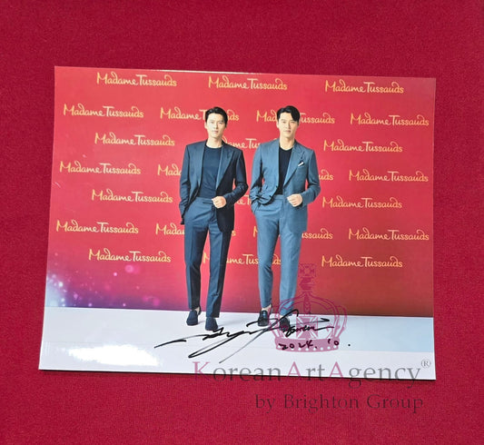 Hyun Bin Autograph – Authentic 10" Signed Photo | K-Drama & Film Collectible