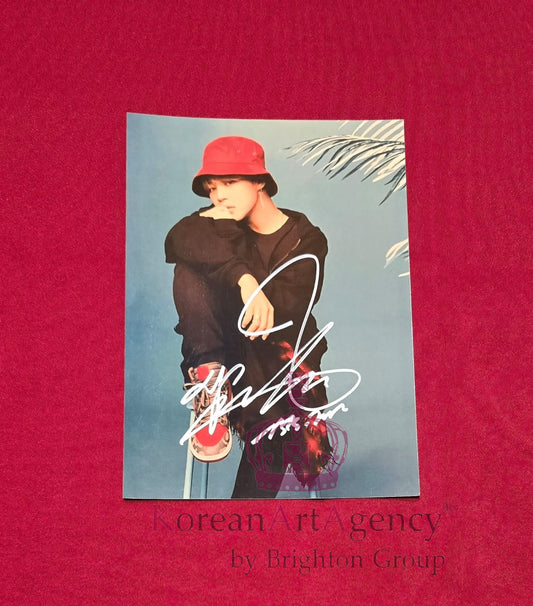 Jimin (BTS) 7" Autograph Photo | K-Pop Idol Signed Collectible