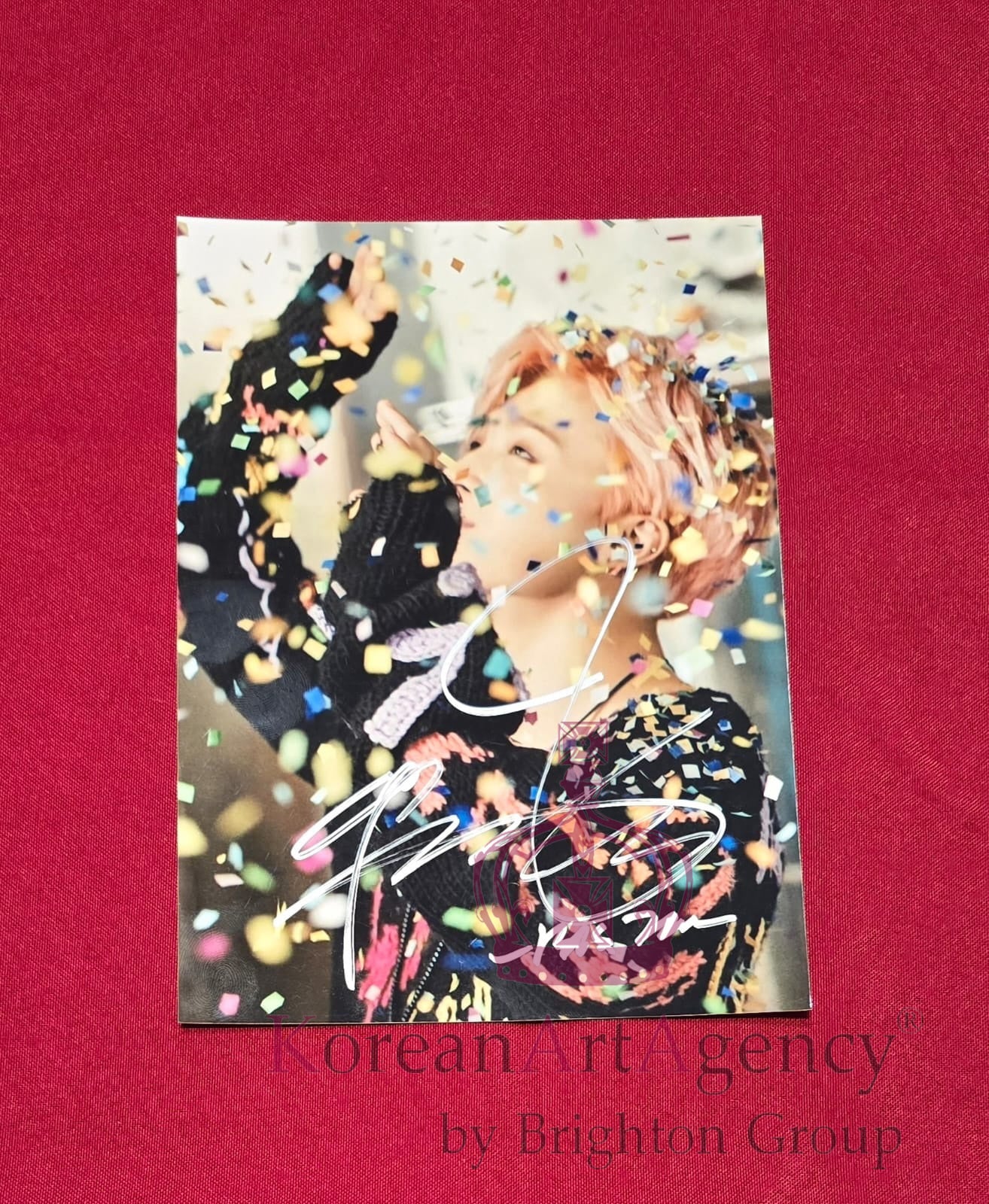 Jimin (BTS) 7" Autograph Photo | K-Pop Idol Signed Collectible