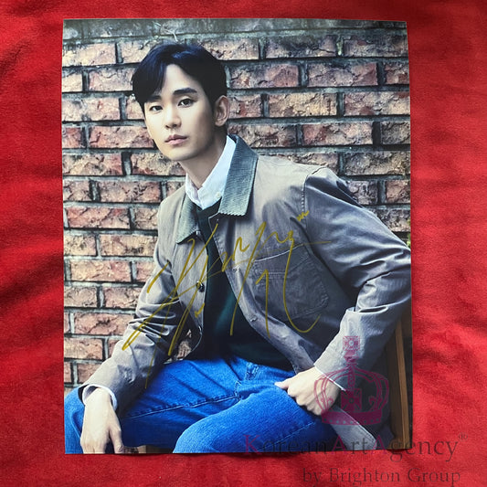 Kim Soo Hyun Autograph – Authentic 10" Signed Photo | Ships in up to 20 Days (Holiday & Customs Delay)