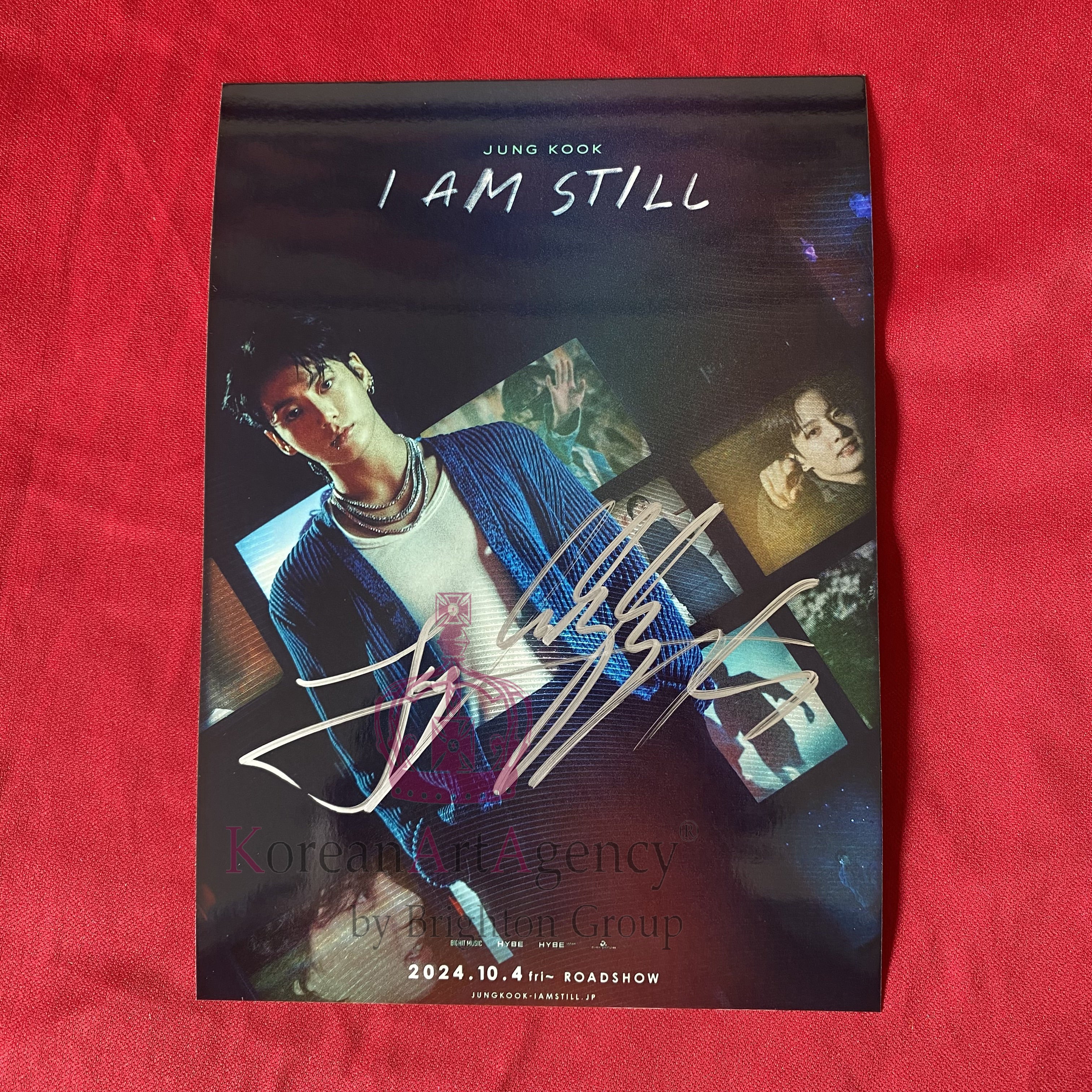 BTS Jungkook 7inches Autograph