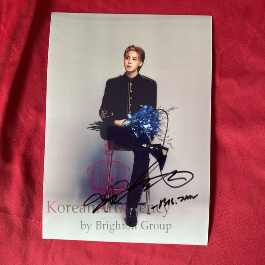 BTS Jimin 7inches Autograph