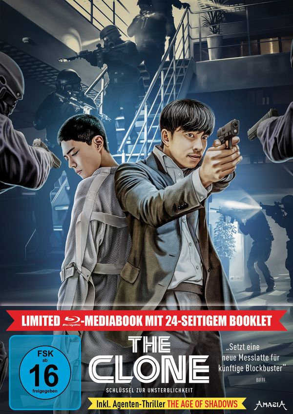 The Clone - Schlüssel zur Unsterblichkeit - Gong Yoo - Park Bo Gum MIT AUTOGRAMM und limited Media Book
