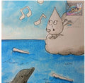 Lady Splashi by Yuna Park – Artwork (30x20 cm)