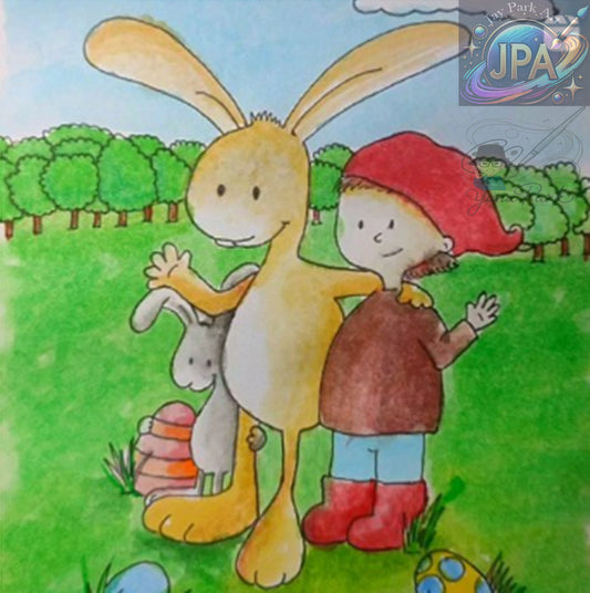 Lady Splashi by Yuna Park – Artwork (30x20 cm)