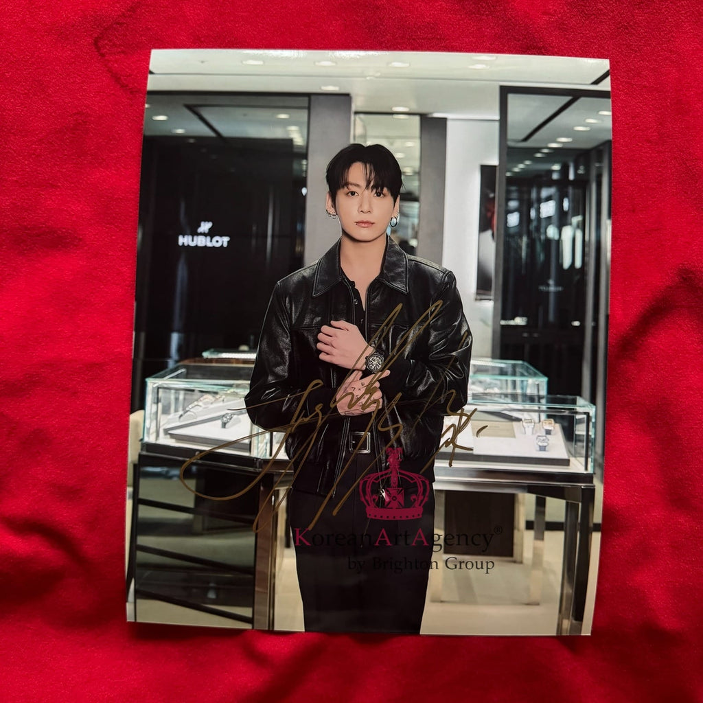 Jungkook BTS Hublot 10 Inches Autographs – Exclusive Collector’s Display Piece