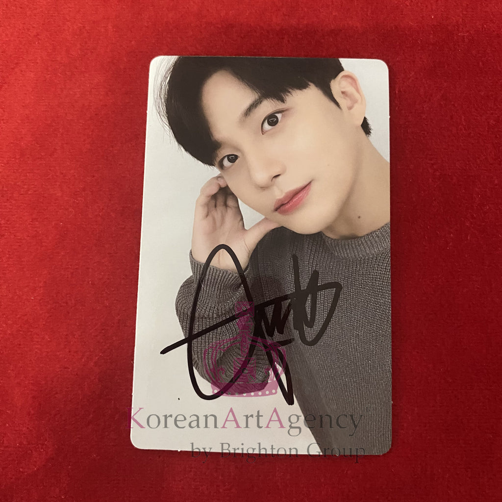ATEEZ x KAURA "ValenTEEZ" 2023 Poca Set 8pcs Photocard Autographed Hongjoong Seonghwa Yunho Yeosang San Mingi Wooyoung Jongho