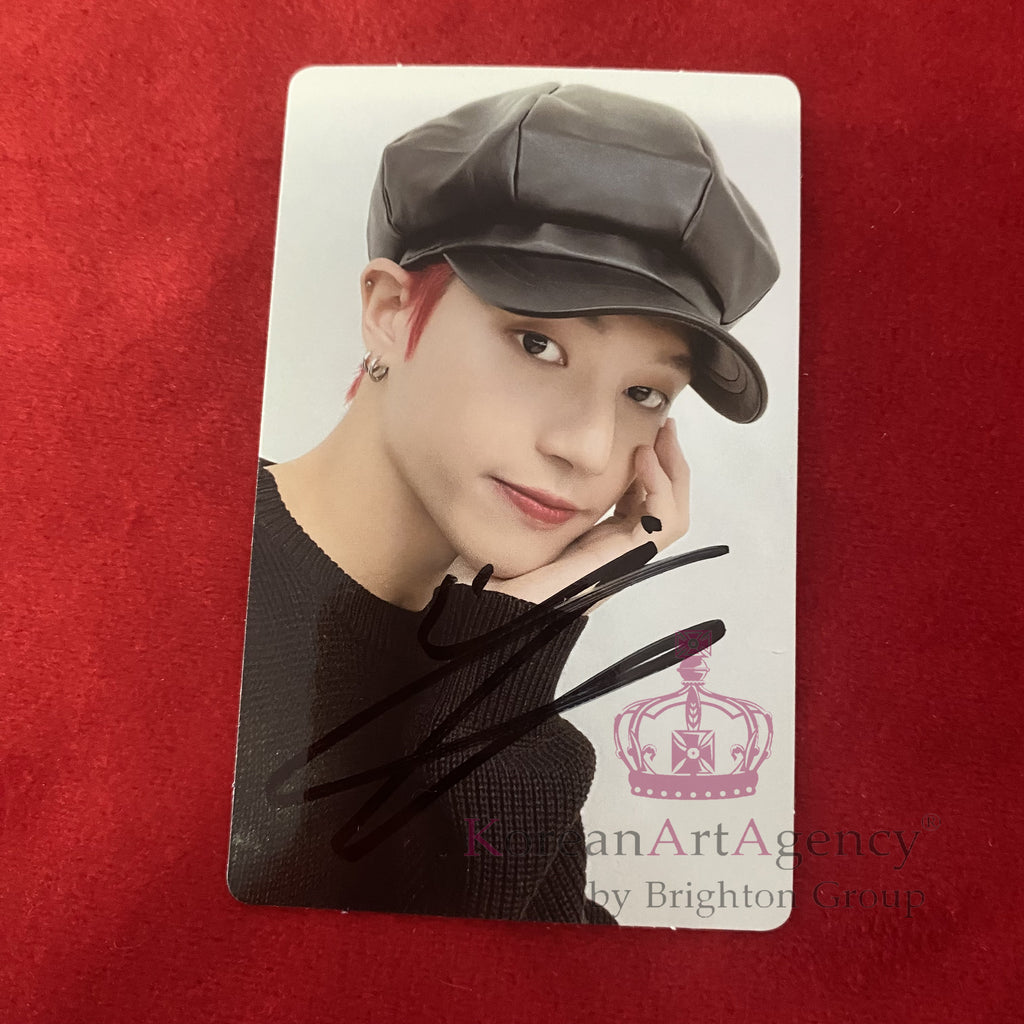ATEEZ x KAURA "ValenTEEZ" 2023 Poca Set 8pcs Photocard Autographed Hongjoong Seonghwa Yunho Yeosang San Mingi Wooyoung Jongho