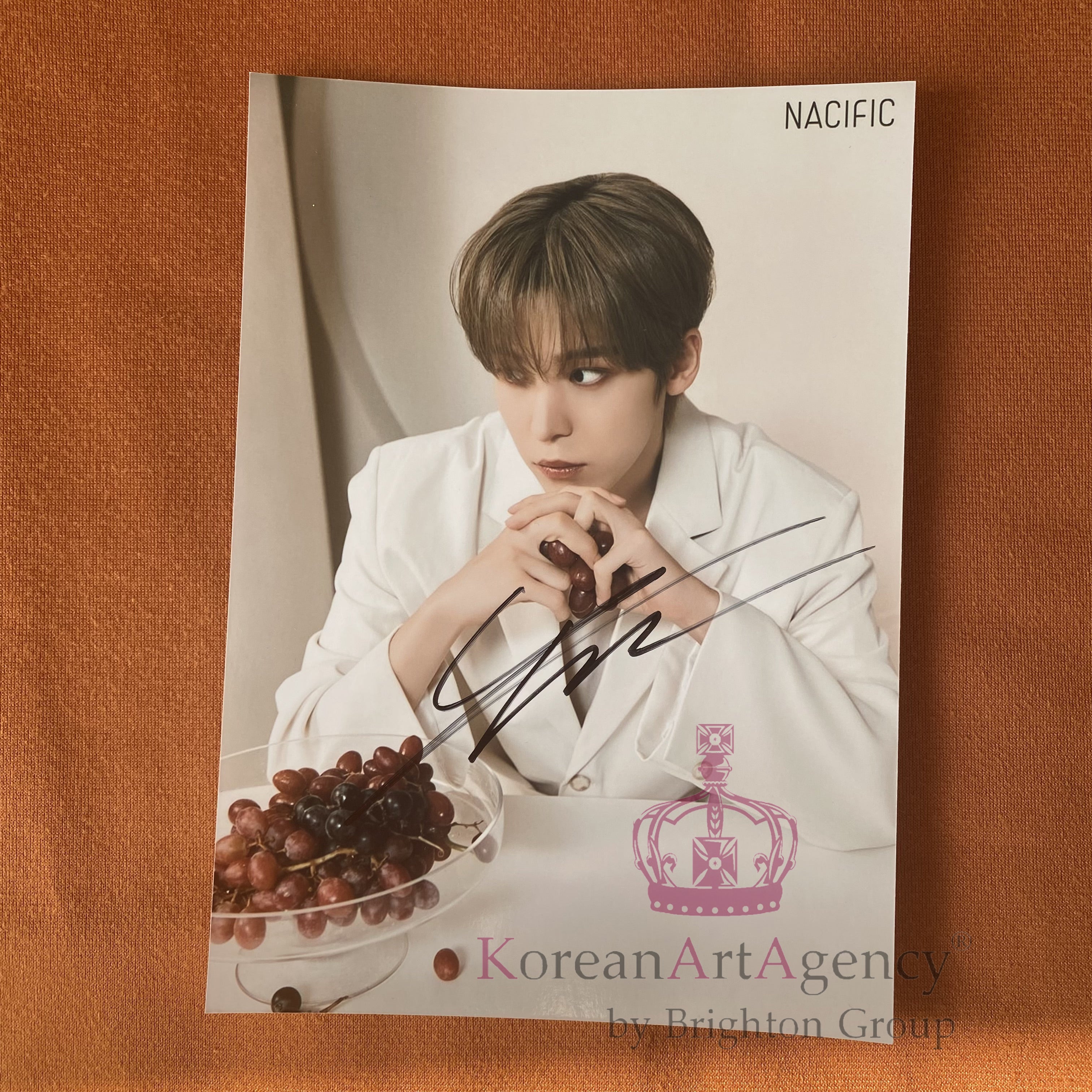 ATEEZ x Nacific 8pcs Set – Autographed Hongjoong Seonghwa Yunho Yeosang San Mingi Wooyoung Jongho