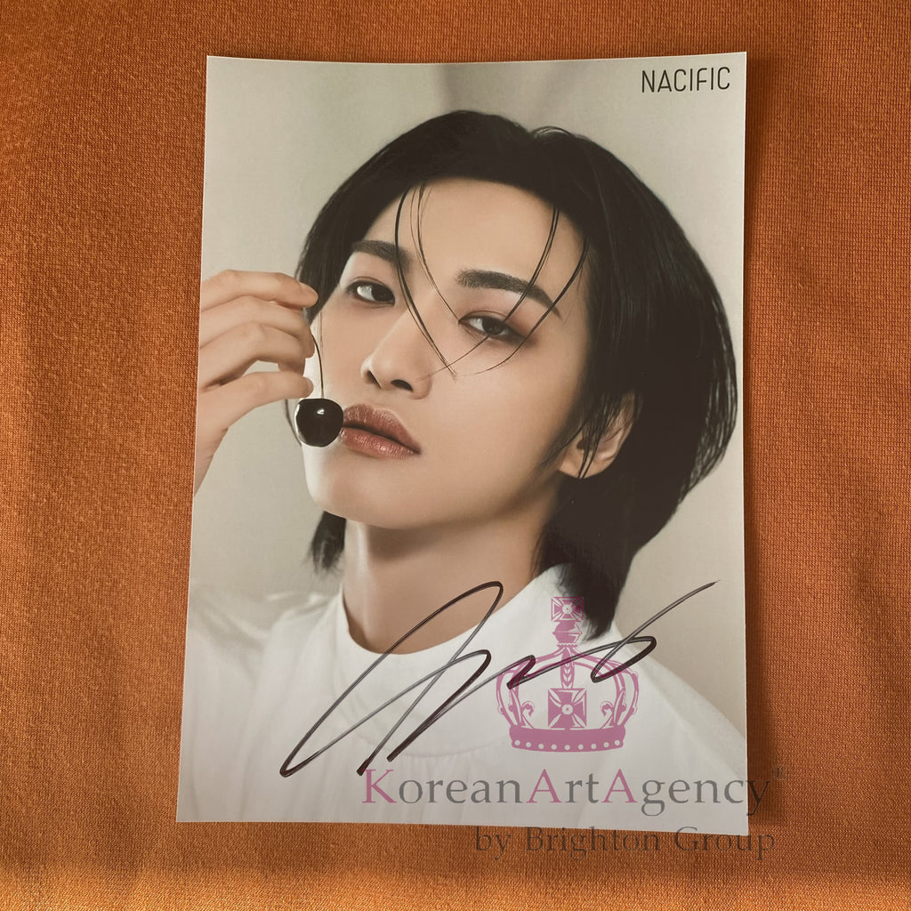 ATEEZ x Nacific 8pcs Set – Autographed Hongjoong Seonghwa Yunho Yeosang San Mingi Wooyoung Jongho