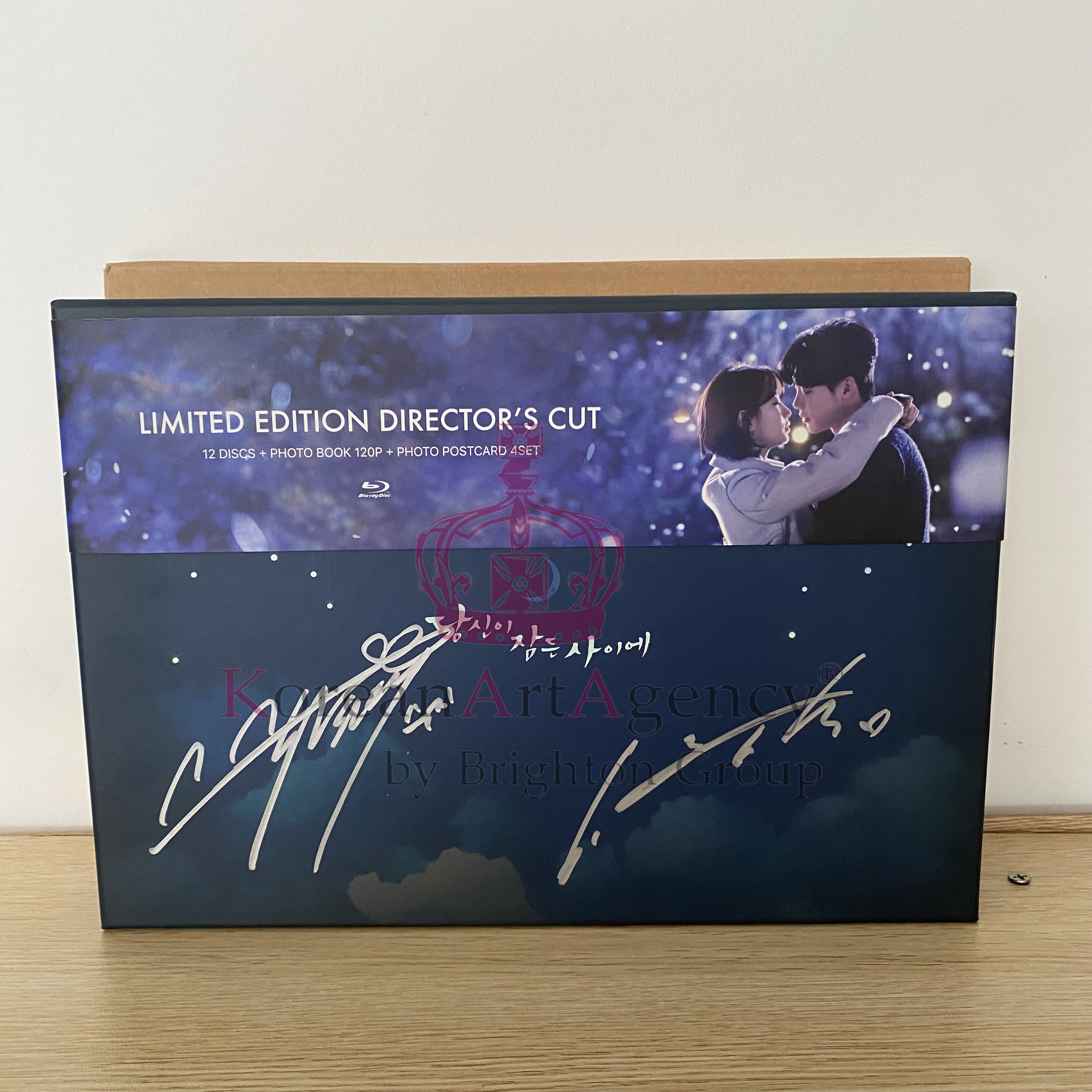 While You Were Sleeping 12-Disc DVD Limited Edition Director's Cut Autographed Bae Suzy Lee Jung Sok