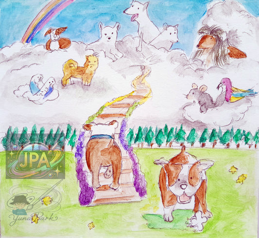 Davey Artwork – 30x20 cm – Bulldog Illustration