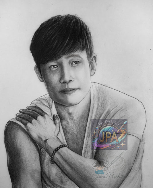 Lee Byung Hun Artwork (22x27 cm)