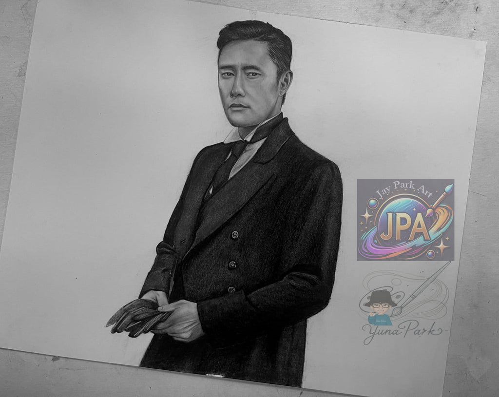Lee Byung Hun – Mr. Sunshine (30x20 cm) – Artwork