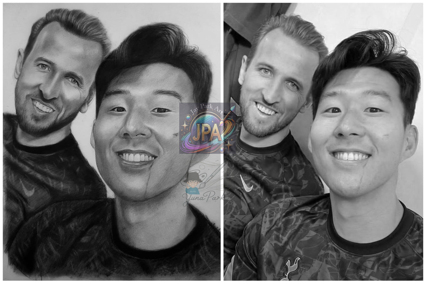 Son Heung Min & Harry Kane (30x20 cm)