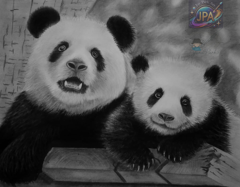 Pit and Paule Panda in Berlin Artwork – Artwork