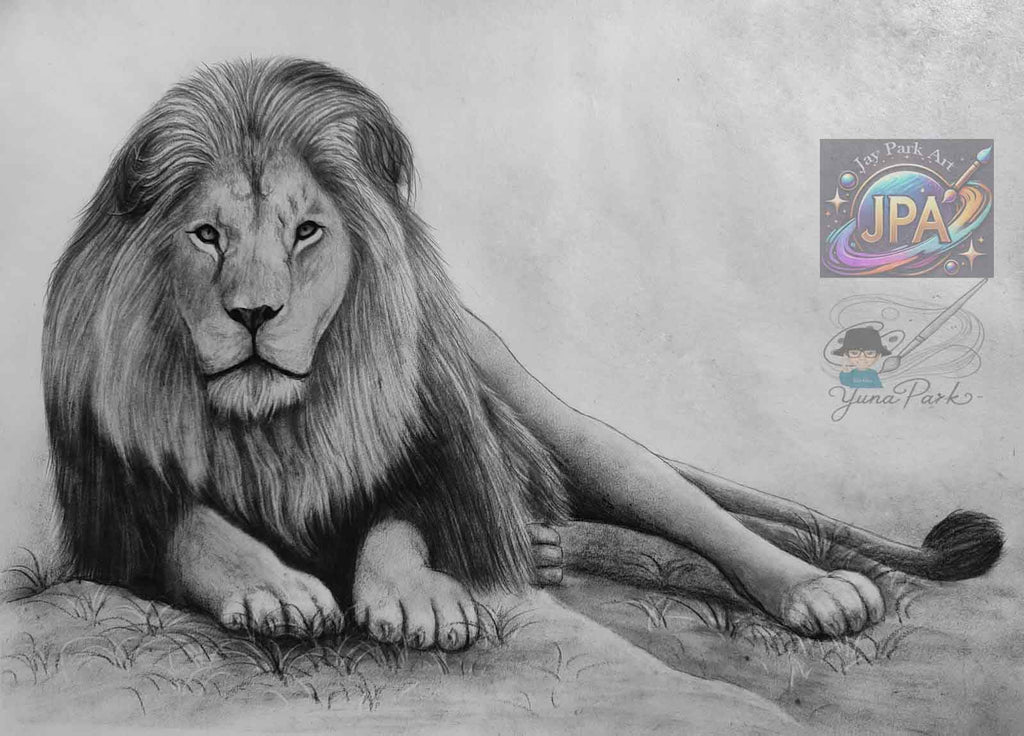 Lion King – Regal Artwork (30x20 cm) – Artwork