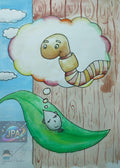 Lady Splashi by Yuna Park – Artwork (30x20 cm)