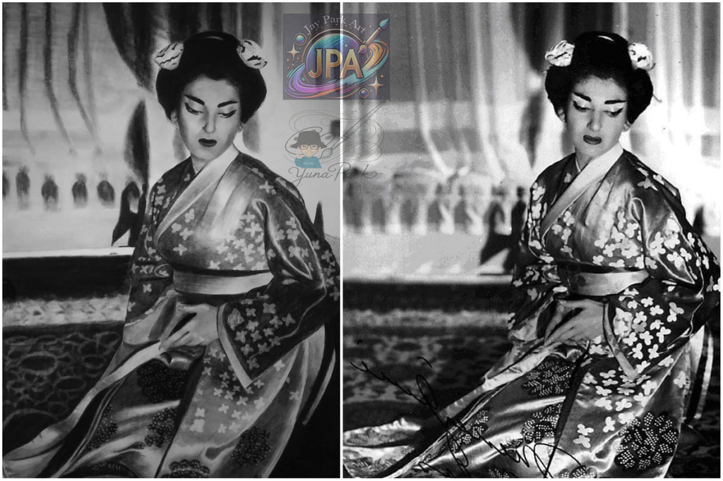 Maria Callas Artwork (30x40 cm)