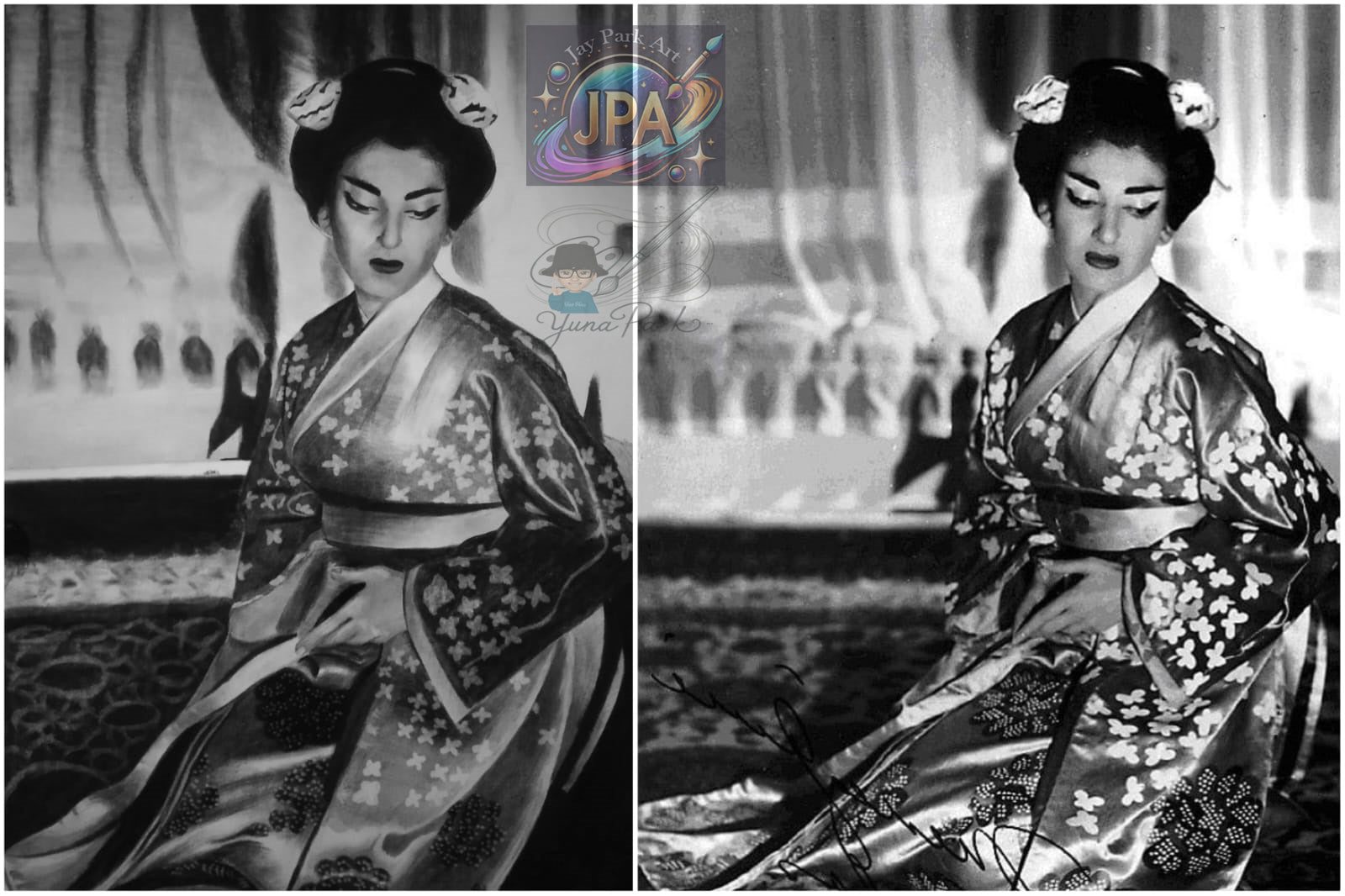 Maria Callas Artwork (30x40 cm)