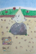 Lady Splashi by Yuna Park – Artwork (30x20 cm)