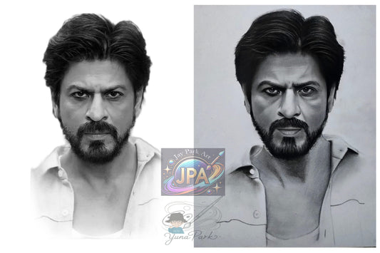 Shah Rukh Khan – The King of Bollywood (24x22 cm)