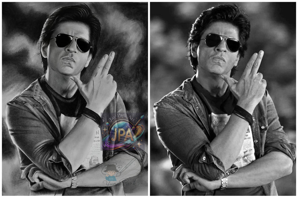 Shah Rukh Khan – The King of Bollywood (20x30 cm) – Artwork