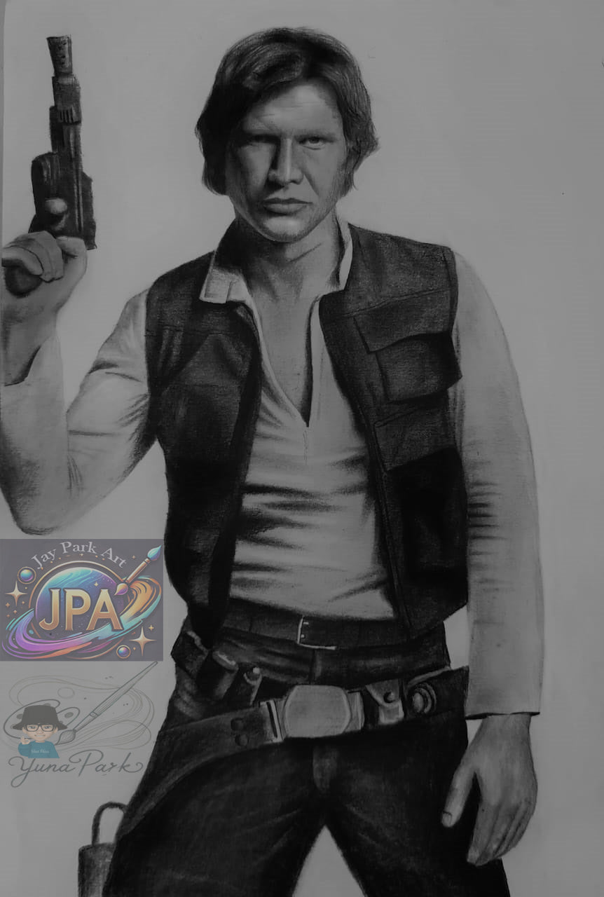 Star Wars – Han Solo (25x40 cm) – Artwork