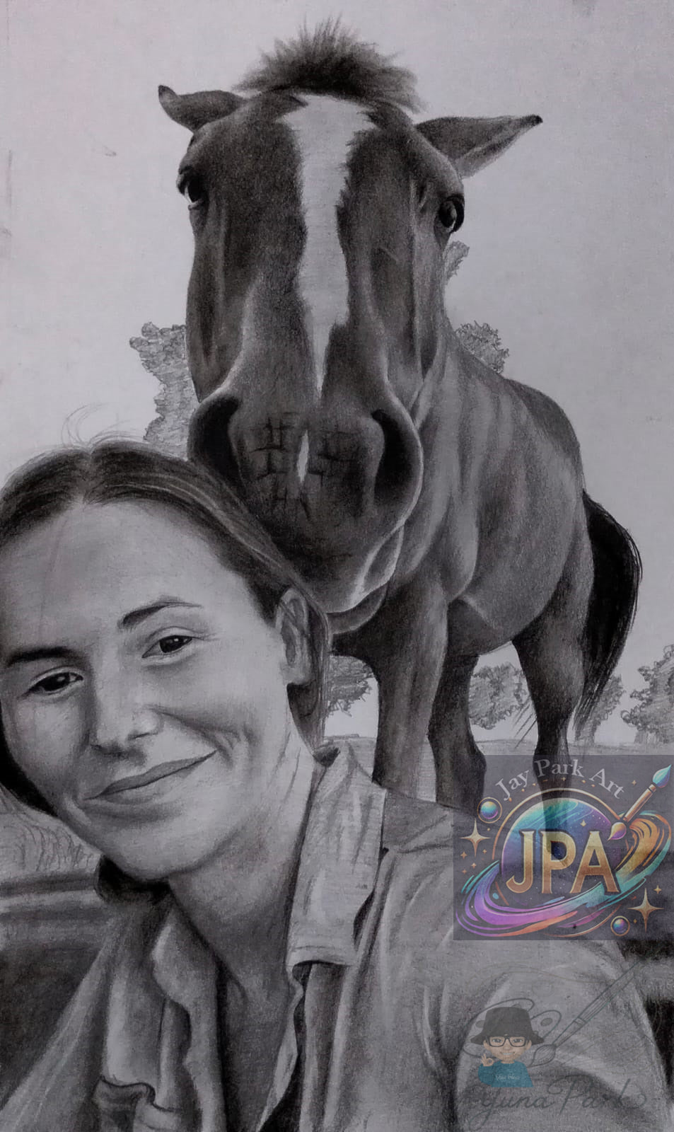 Farmer Jess Jones – A Rustic Tribute (20x30 cm) – Artwork