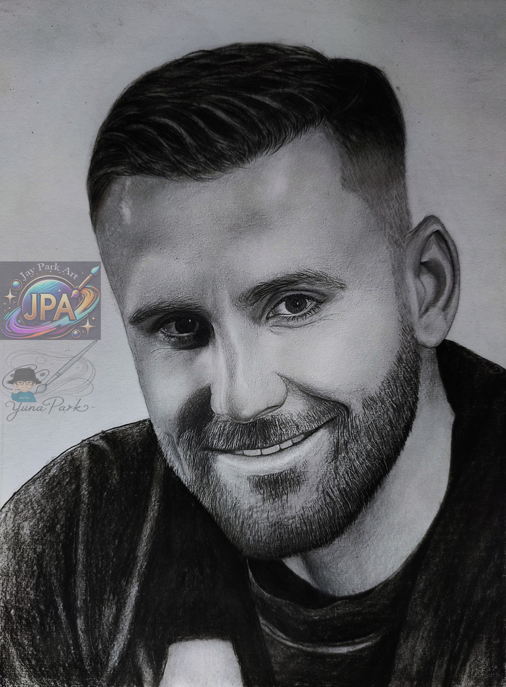 Luke Shaw – Football Legend (20x30 cm) – Artwork