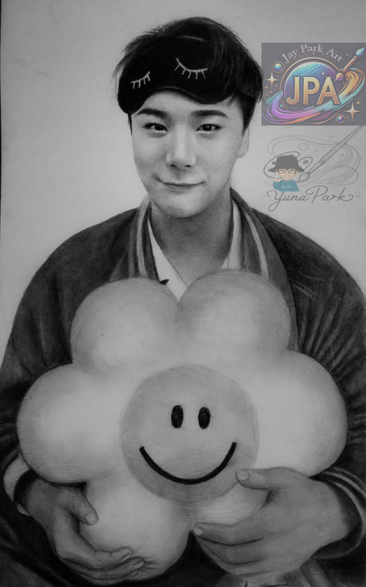 Astro Moon Bin – A Star's Eternal Glow (20x25 cm)