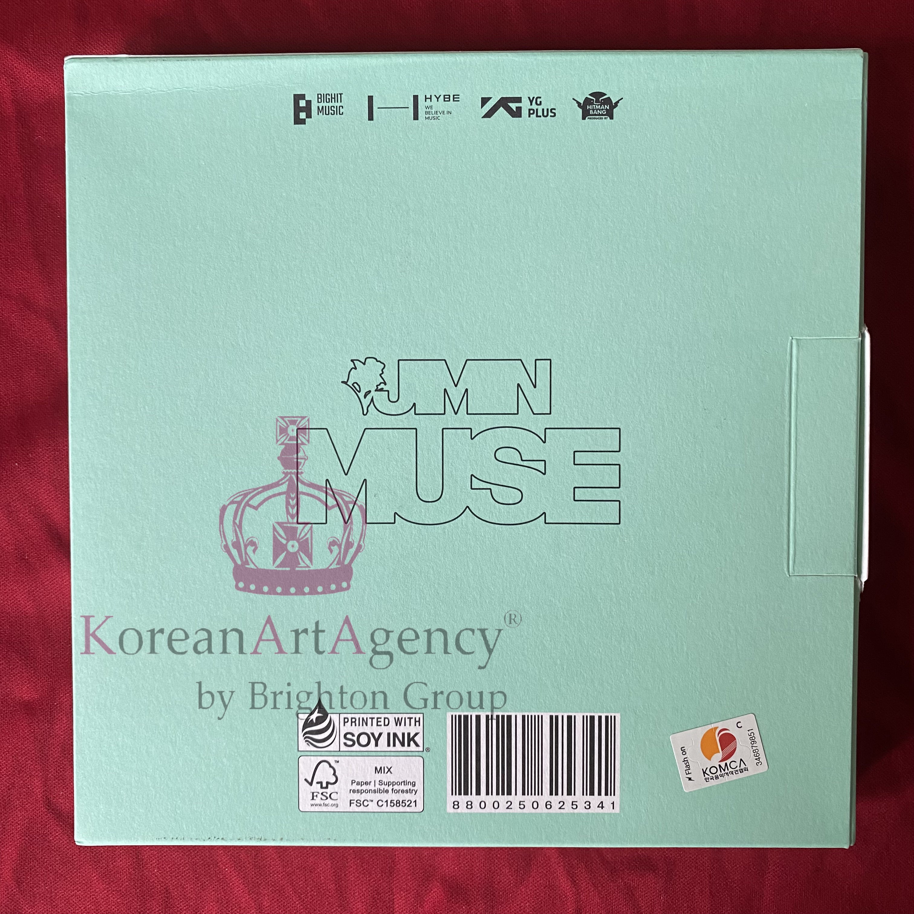 BTS Jimin Muse Album Blooming Version Autographed