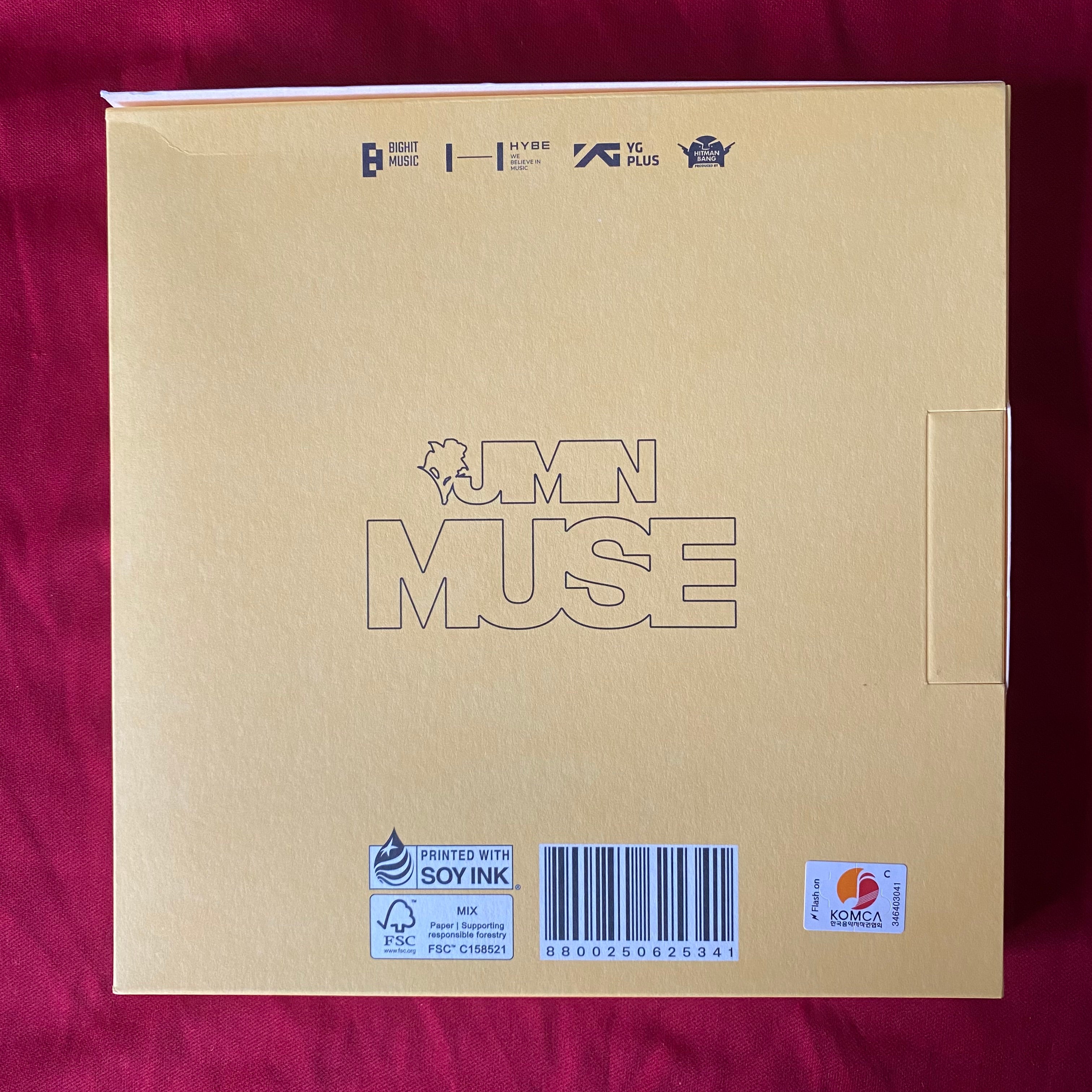 BTS Jimin Muse Album Serenade Version Autographed