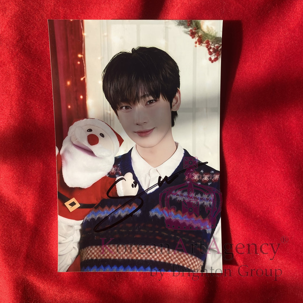 ENHYPEN Set of 7pcs Photocard With Autograph – Jungwon Heeseung Jay  Jake Sunghoon Sunoo Ni-ki – Holiday K-Pop Photo Cards