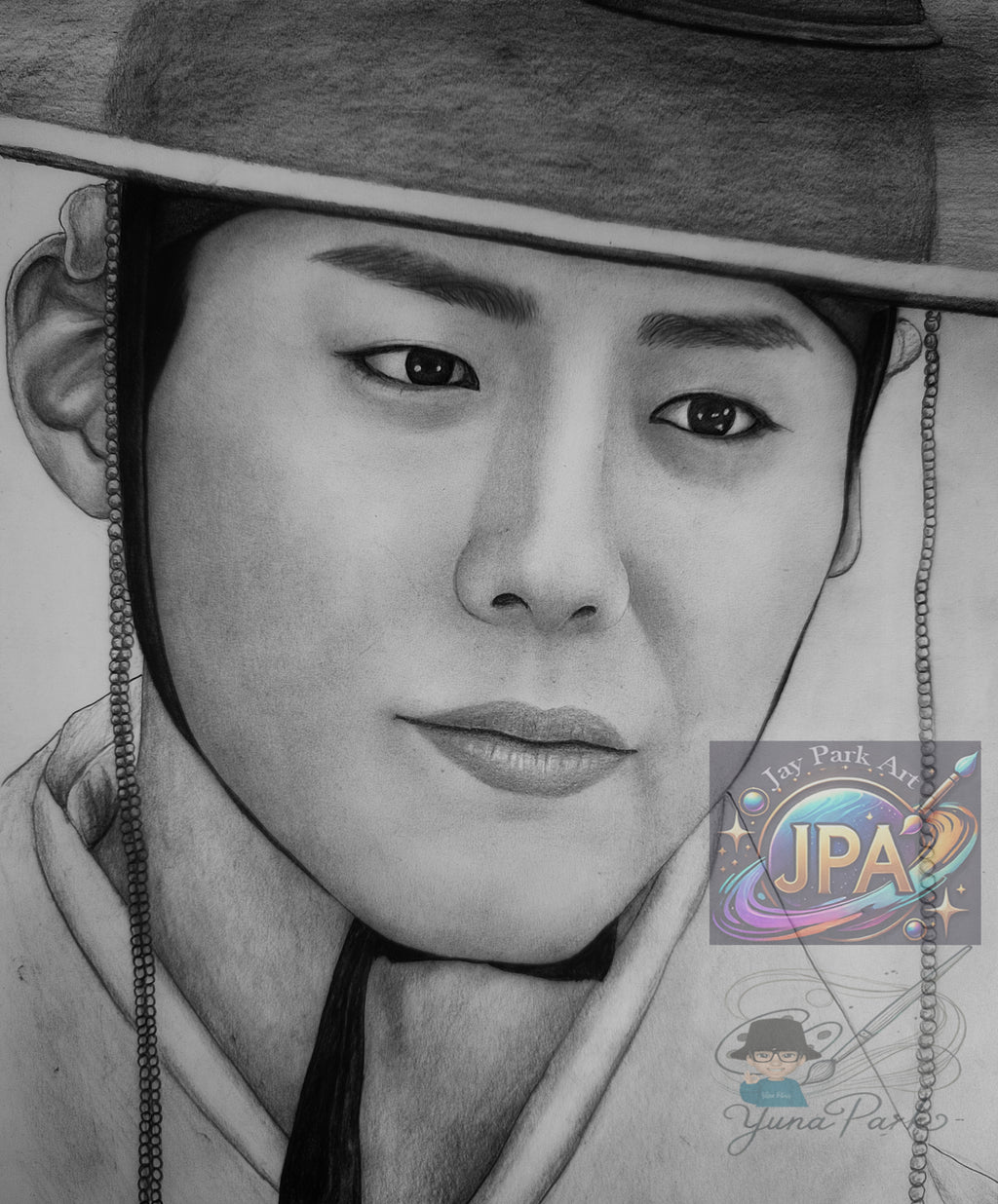 Park Bo Gum – Love in the Moonlight (30x20 cm) – Artwork