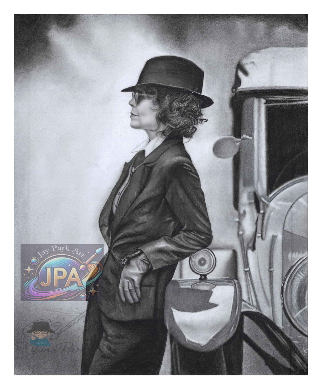 Peaky Blinders – Polly Gray (30x40 cm) – Artwork