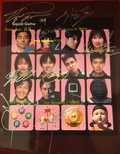 SPECIAL! Squid Game Netflix Card – 8 Cast Members’ 10 inches Autographs  + Certificate of Authenticity