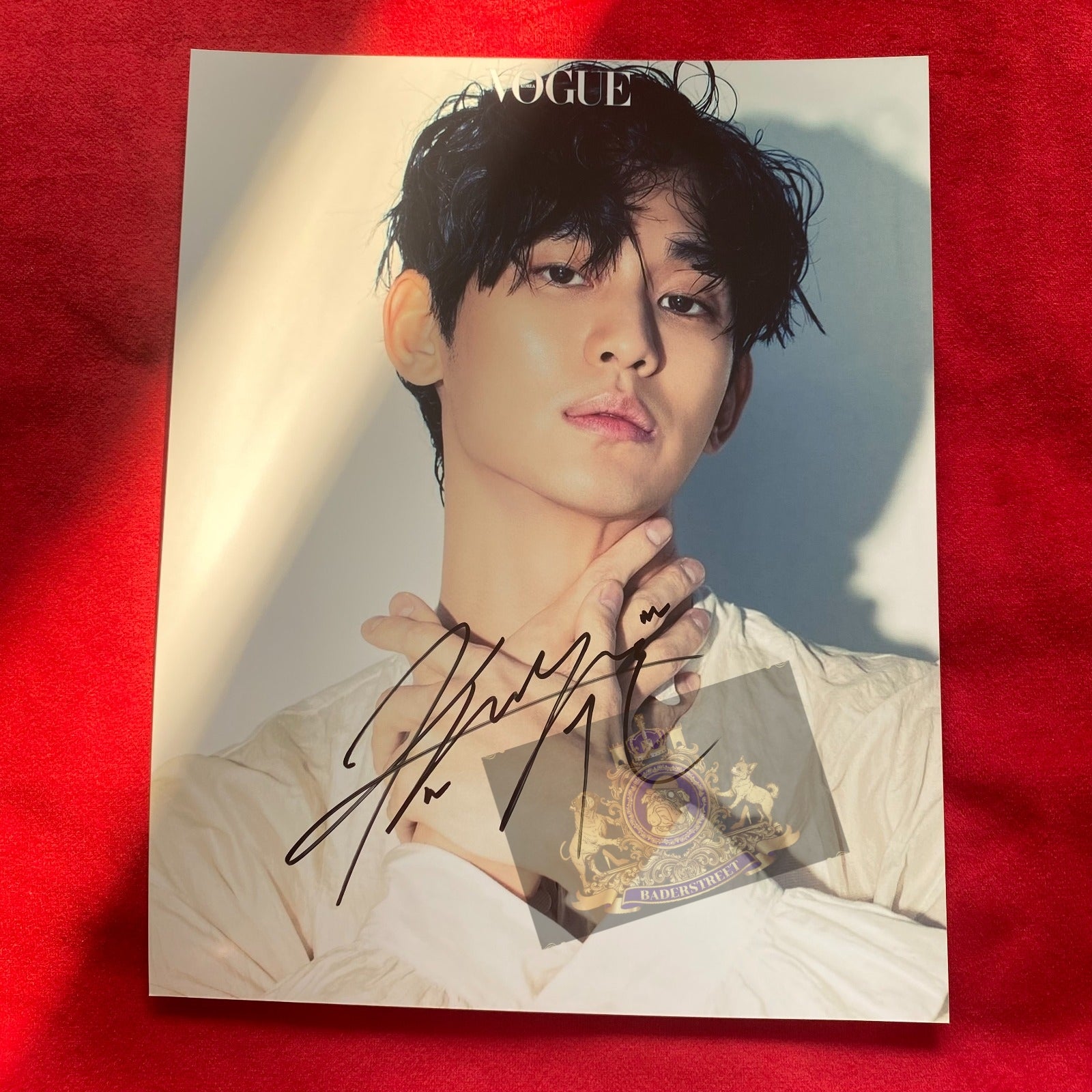 Kim Soo Hyun 10-Inch Autograph – Limited Edition Signed Photo Collectible RARE