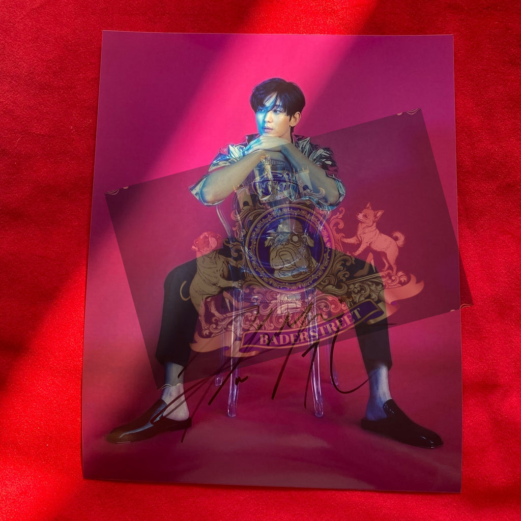 Kim Soo Hyun 10-Inch Autograph – Limited Edition Signed Photo Collectible RARE
