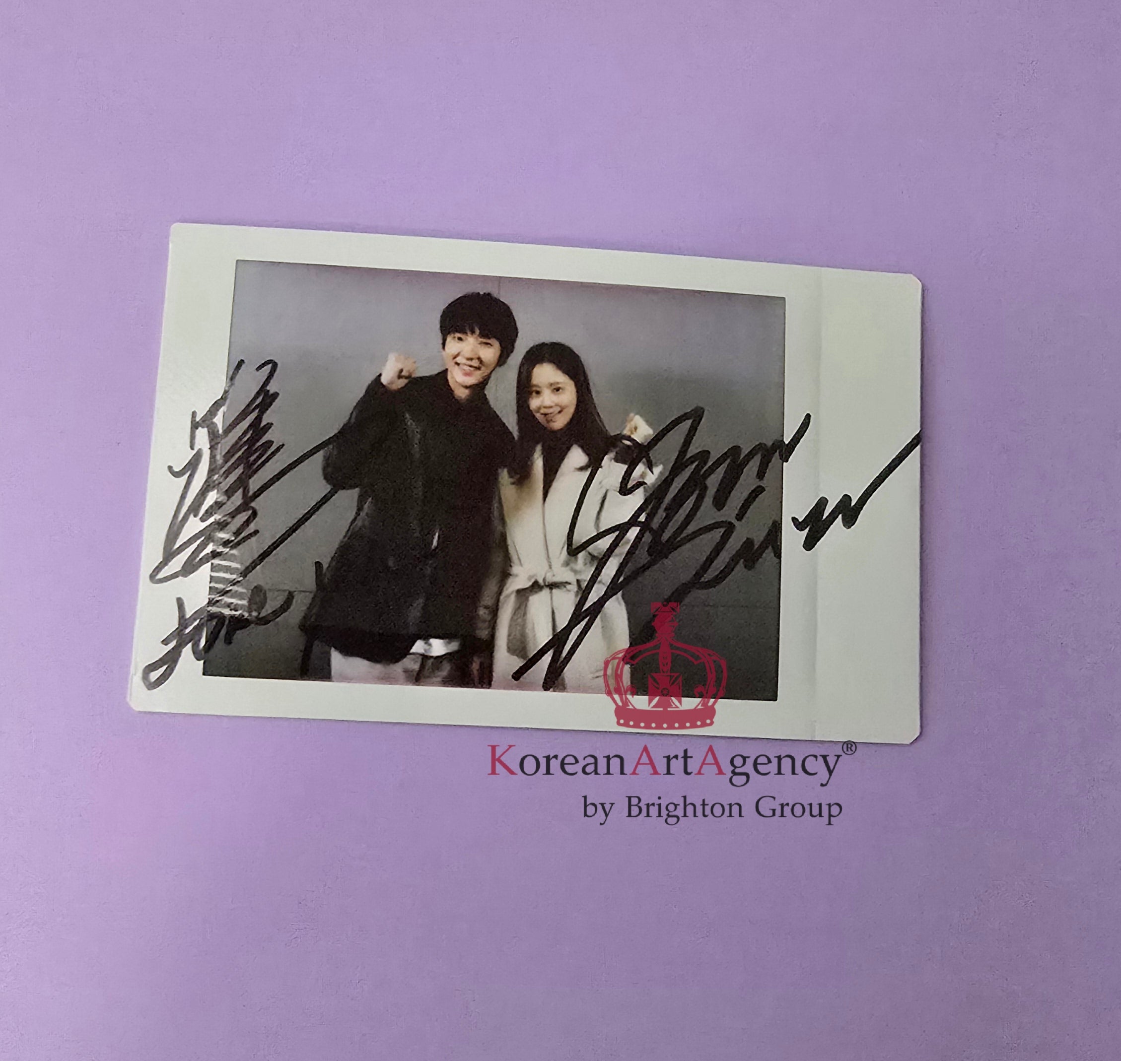 Flower of Evil Lee Joon Gi Moon Chae Won INSTAX POLAROID FOTO Autograph - Baderstreet UG
