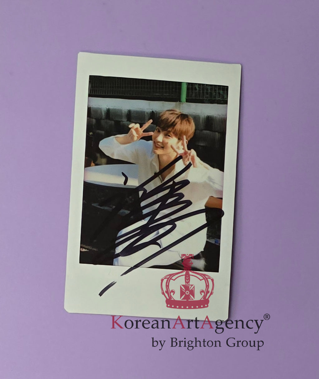 Lee Joon Gi - INSTAX POLAROID FOTO Autograph - rare! – Film & Merchandise