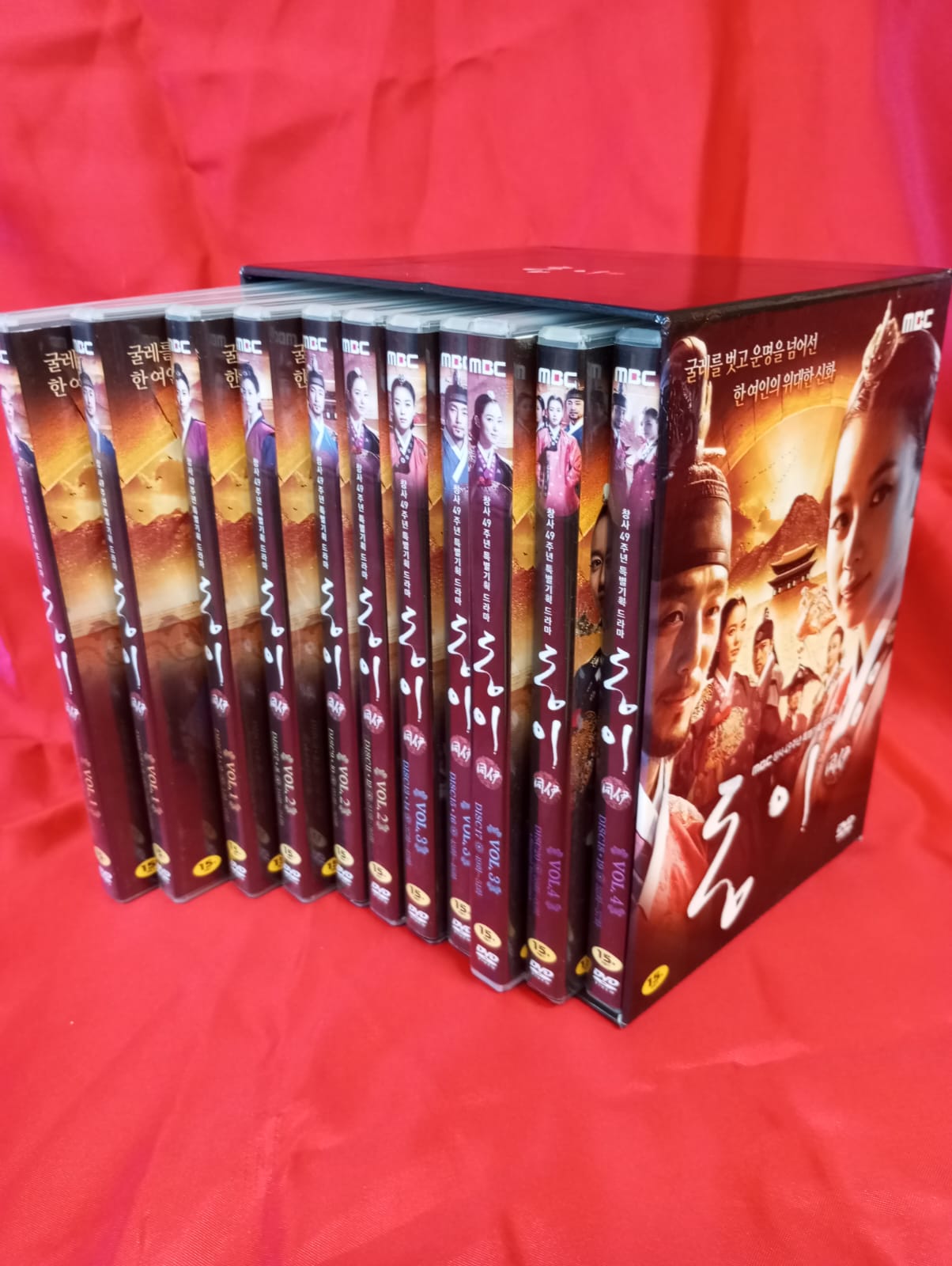 Dong Yi  DVD 11-Disc English Subtitled First Press Limited Edition Han Hyo Joo Ji Jin Hee