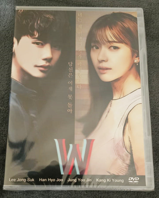 W: Two Worlds Apart Korean Drama DVD English Subtitled Lee Jong Suk Han Hyo Joo