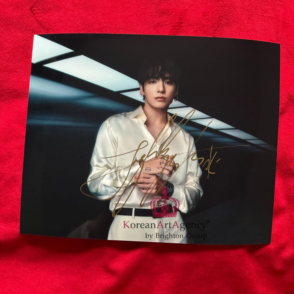 Jungkook BTS Hublot 10 Inches Autographs – Exclusive Collector’s Display Piece