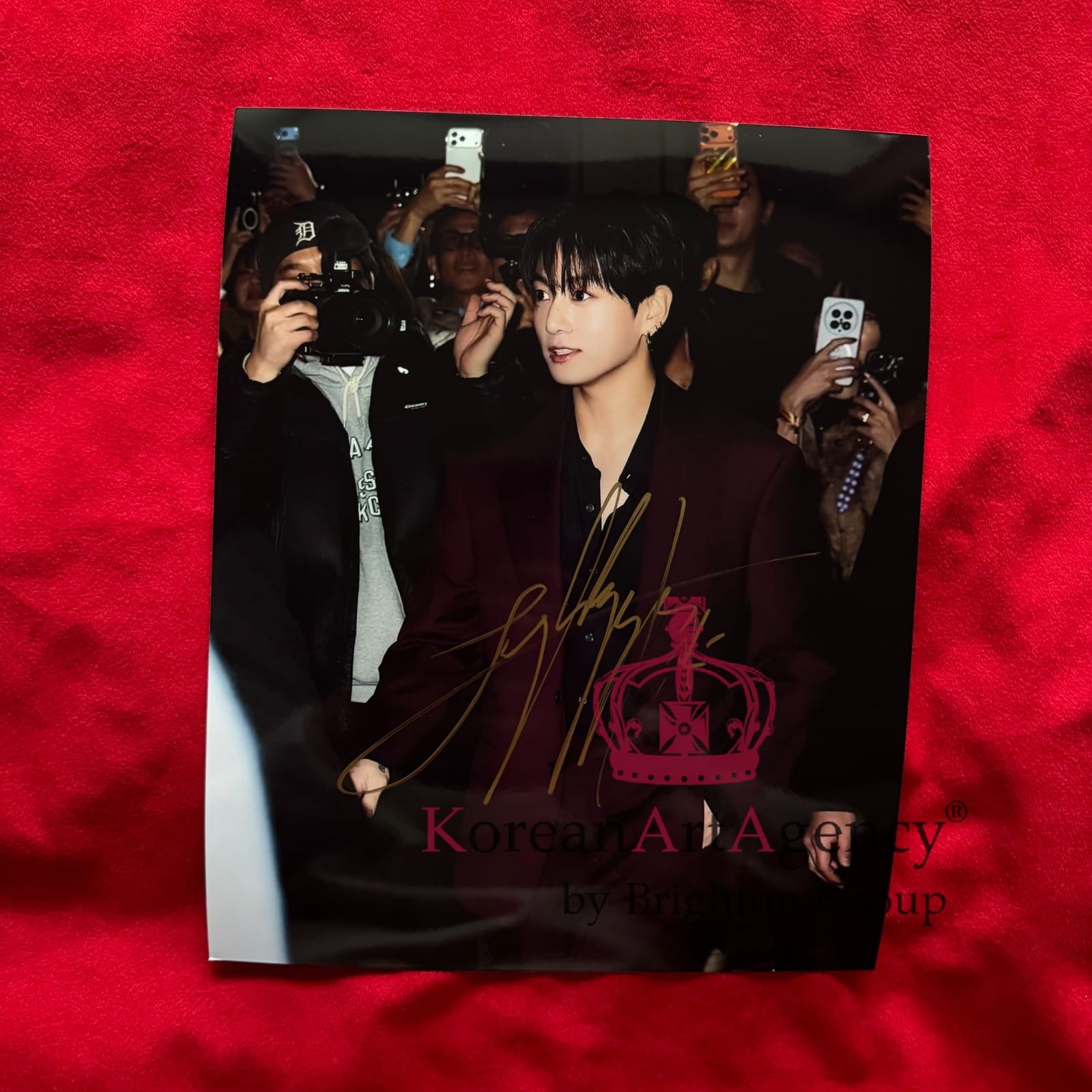 Jungkook BTS Hublot 10 Inches Autographs – Exclusive Collector’s Display Piece