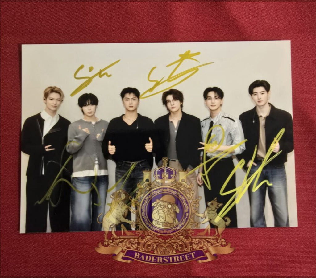 ENHYPEN New Hand-Signed Autograph has arrived! 💜 7 inch - limited