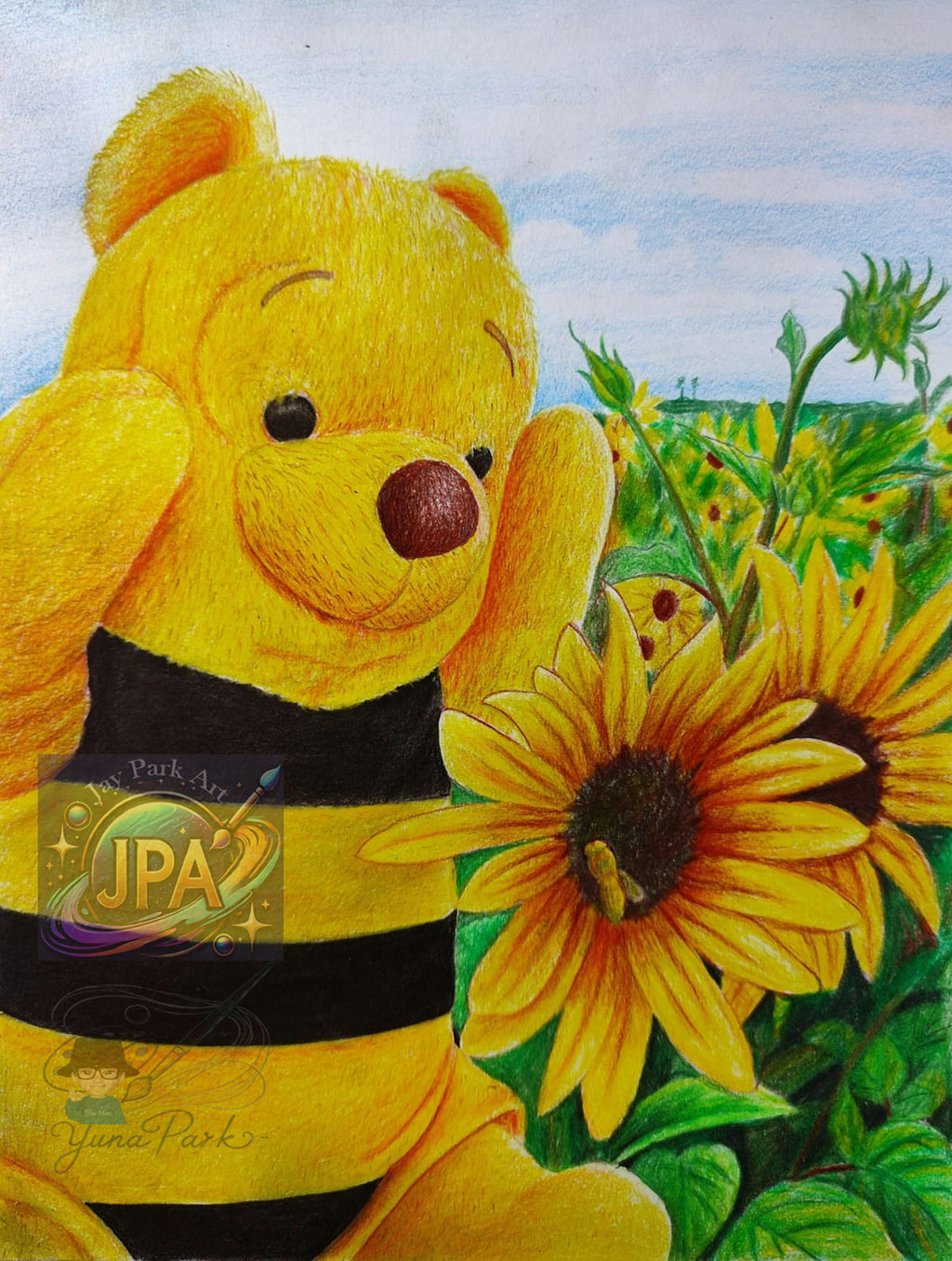 Harry – Best Friend of Yuna Park Artwork 30x20 cm – Artwork
