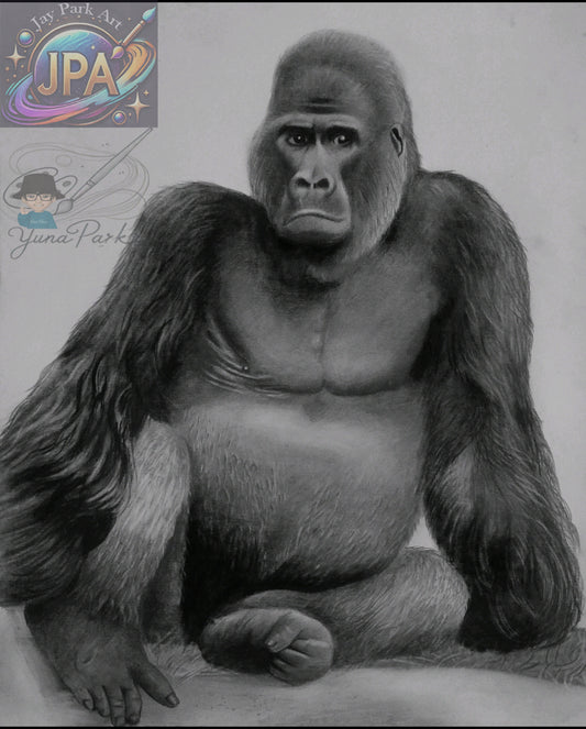 Gorilla Artwork (23x29 cm)