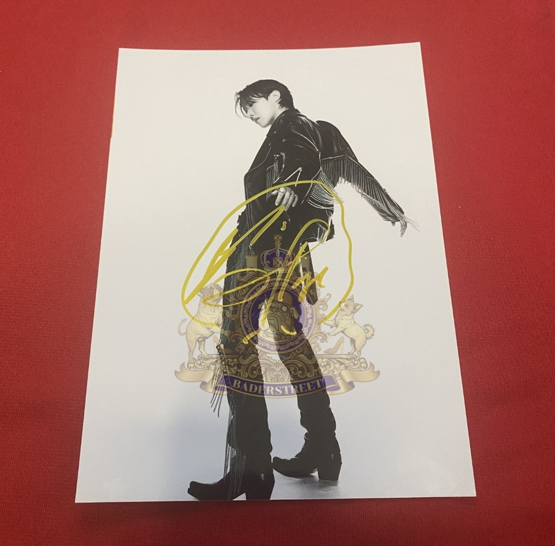 BTS Promo Set | Jungkook, Jimin, RM, V, Jin, J-Hope, Suga  - Signed Autographs - 7 inches - each Rare - Kpop Collectible Memorabilia